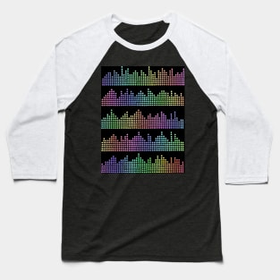 MUSIC  Equalizer Bars Beats Baseball T-Shirt